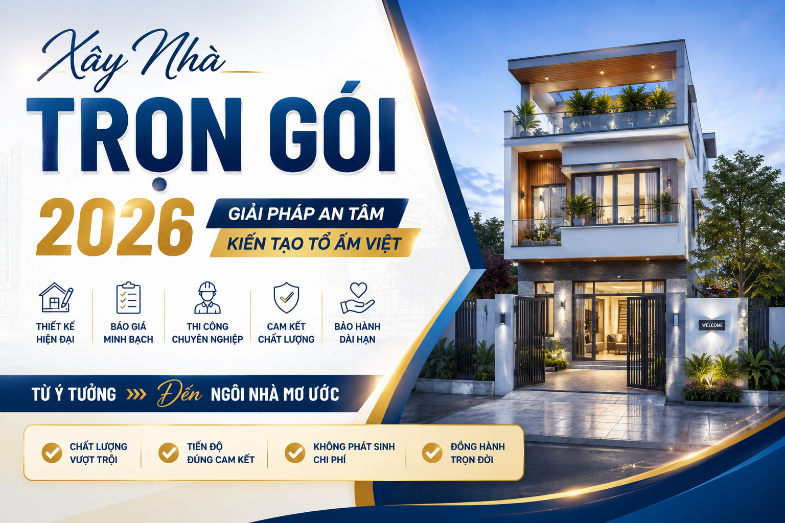 xây nhà trọn gói 2026