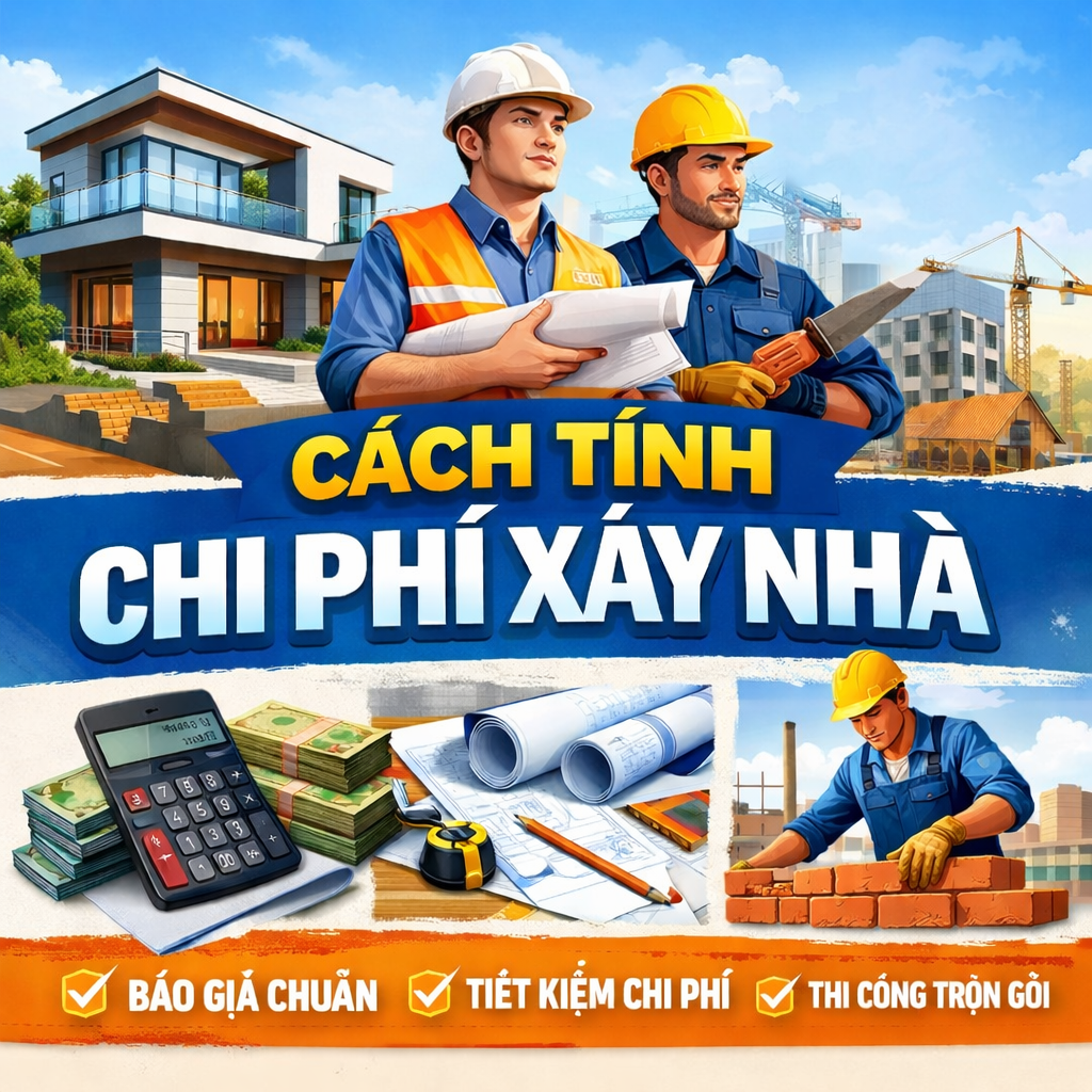 Cách tính chi phí xây nhà 2026
