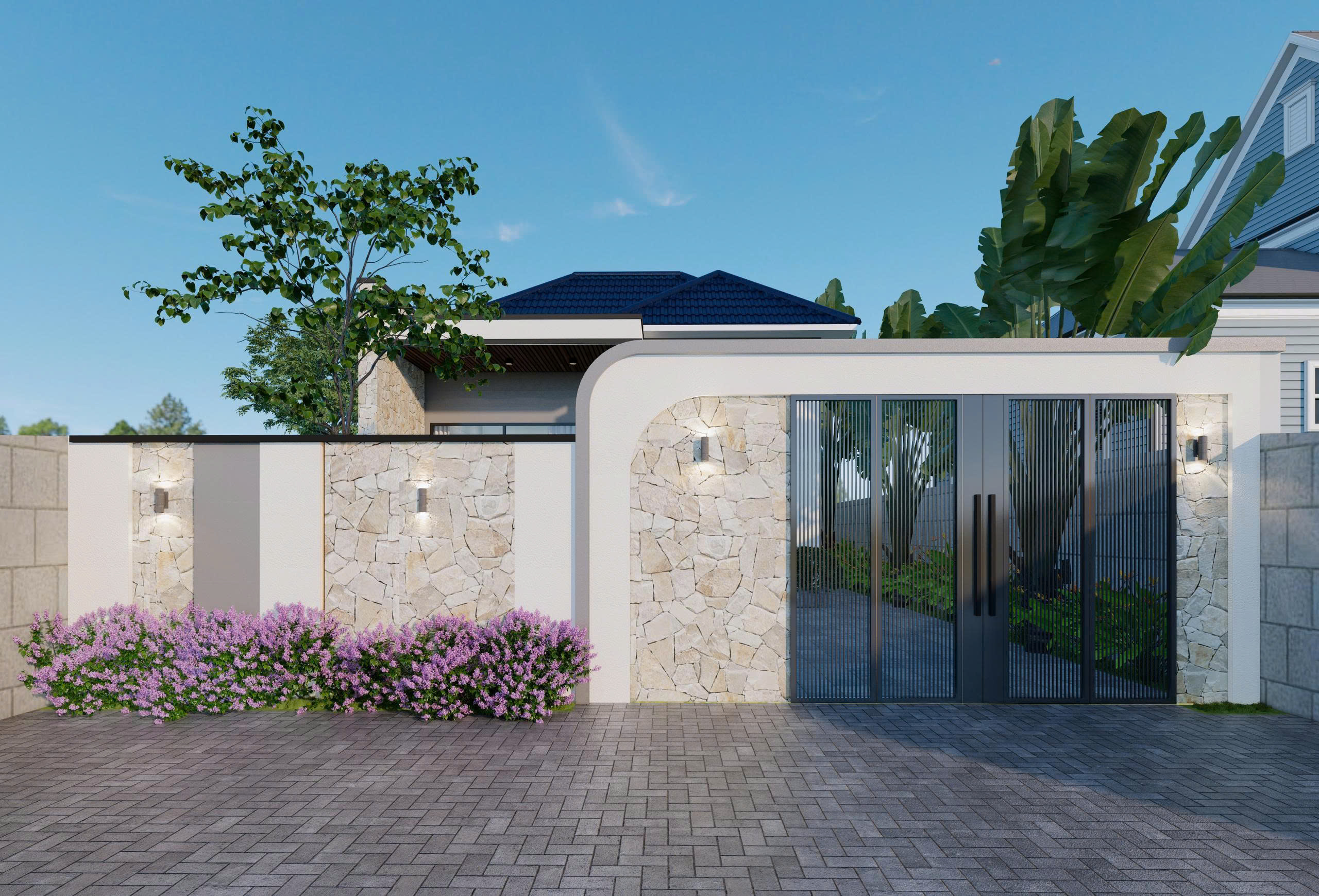 Công trình nhà cấp 4 Mái Nhật(Em Duyên)